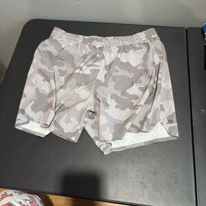 All in Motion Gray Camo Athletic Shorts